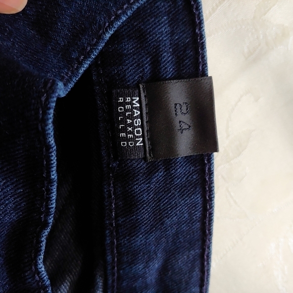 Vince Mason Relaxed Rolled Jeans Size 24 - Picture 13 of 15